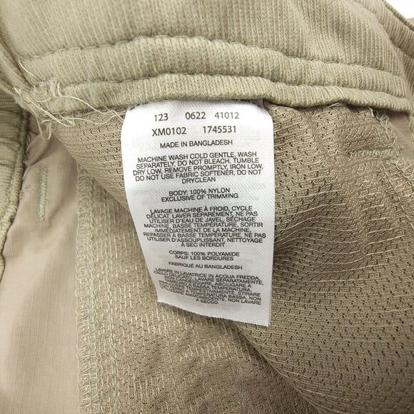 COLUMBIA Nylon Ripstop Hiking Utility Convertible Cargo Pants Gorpcore 40x30 - Picture 8 of 8